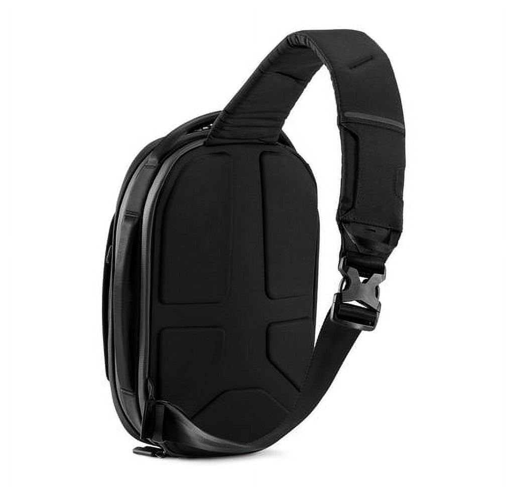 Black Water Resistant Anti-Theft Sling Bag X907425