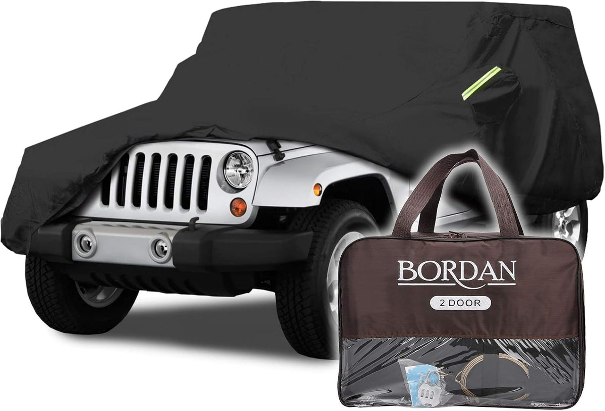 SUV Car Cover All Weather Waterproof Universal Cover (182-190 inch) Pack of 2 O58703