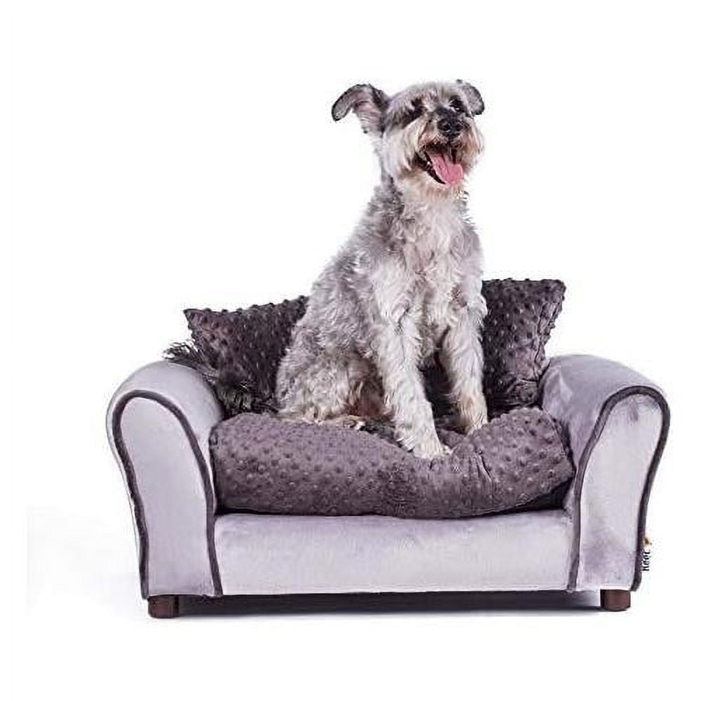 Charcoal Medium Pet Sofa Bed Q15513