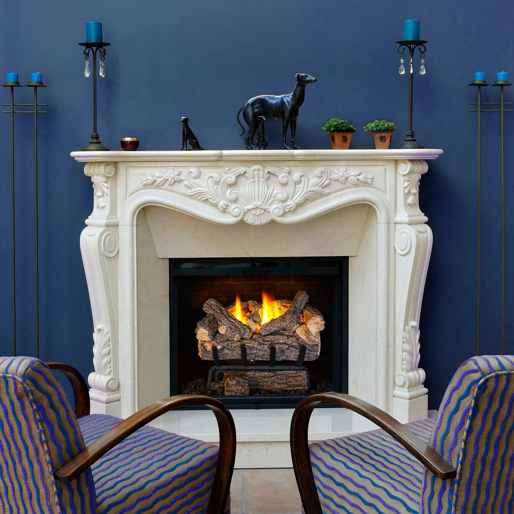 Vent-Free Natural Gas Burner with Standing Pilot and On/Off Remote Control M4166