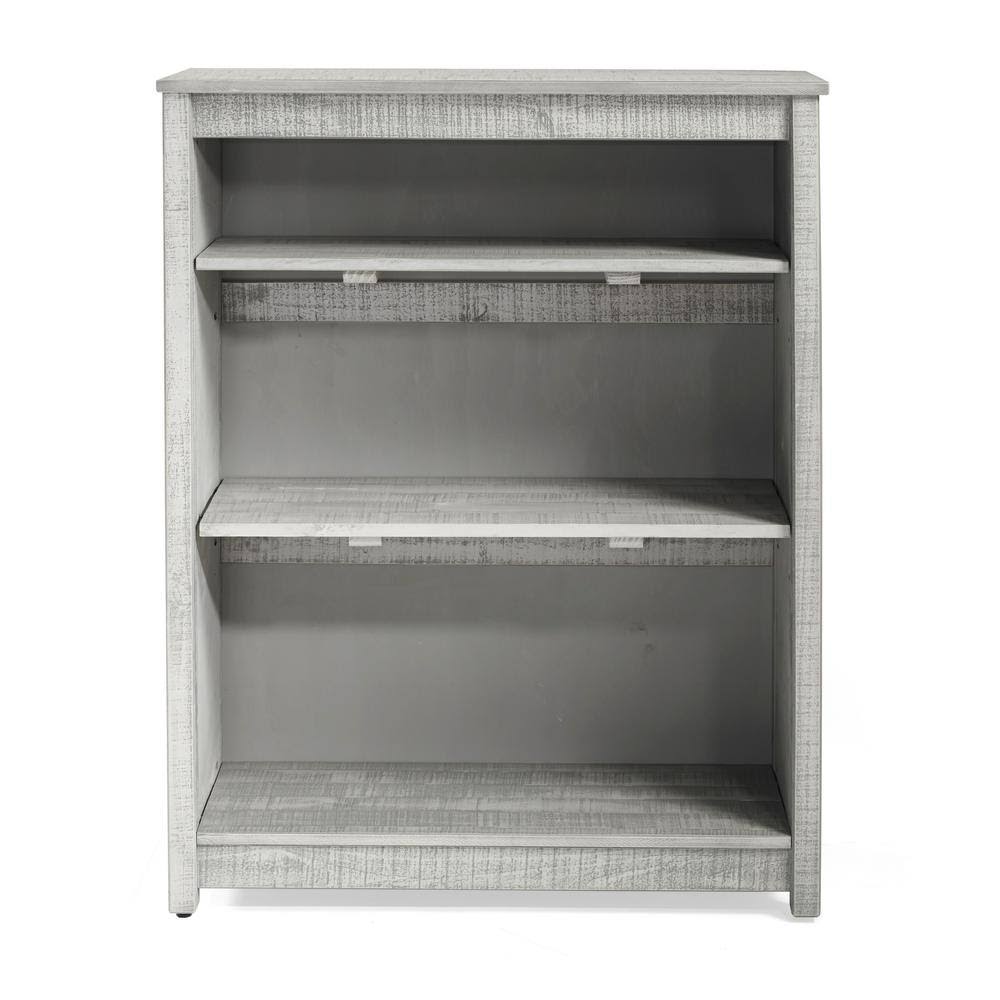 Rustic Gray Tall Bookcase N249