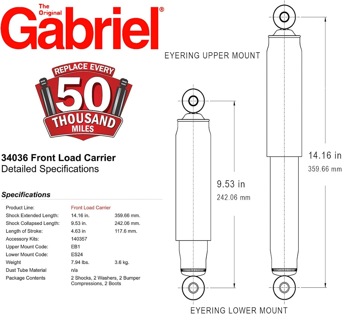 Front Load Carrier P15751