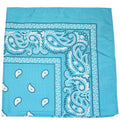 84 Pack Polyester Paisley Bandanas C5544