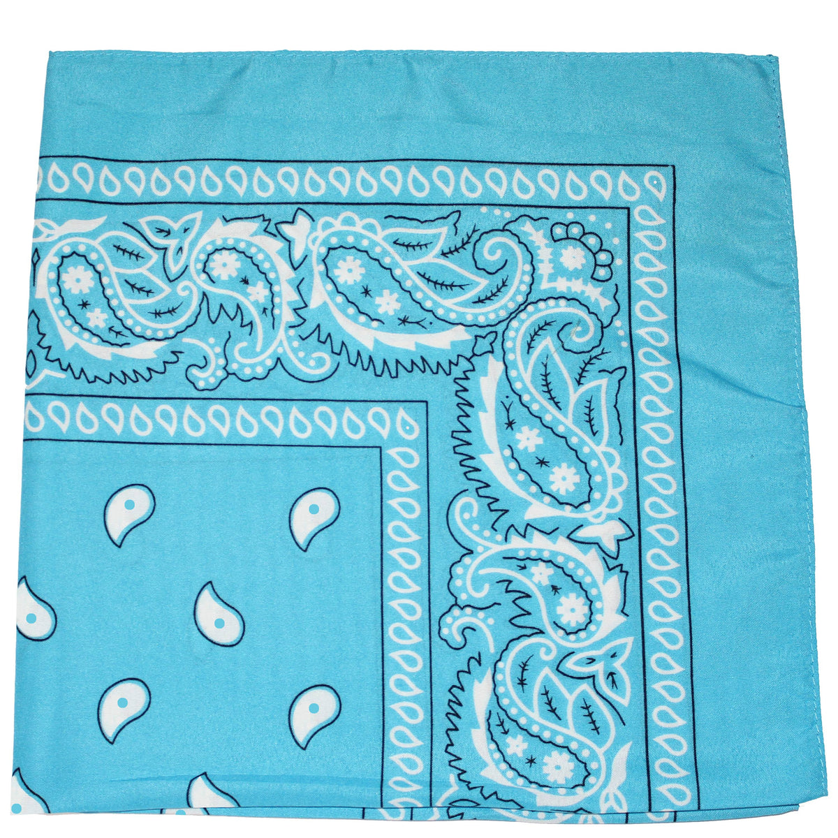 84 Pack Polyester Paisley Bandanas C5544