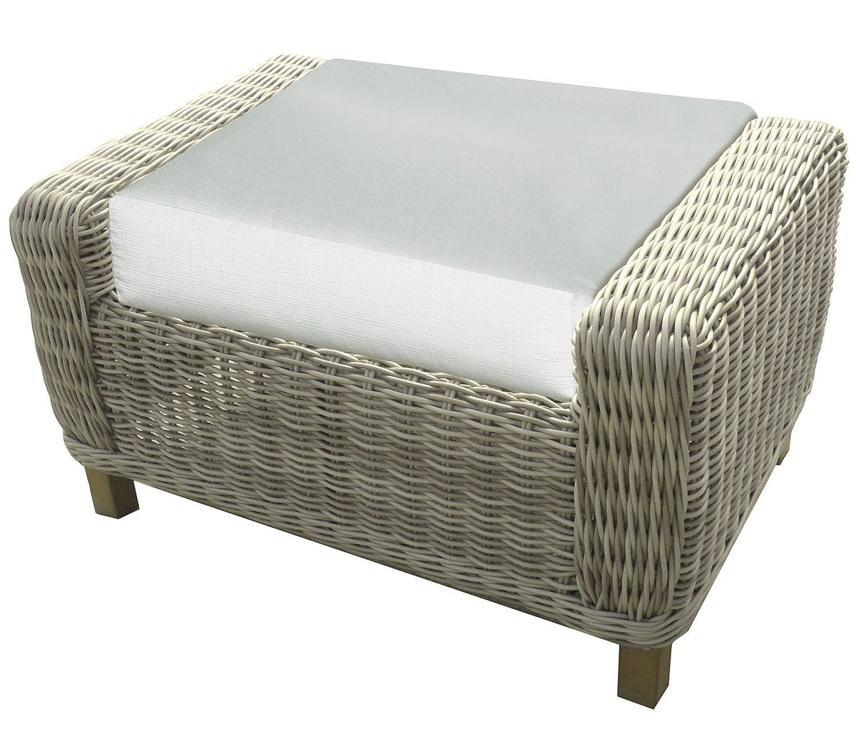 Wicker Ottoman H615517