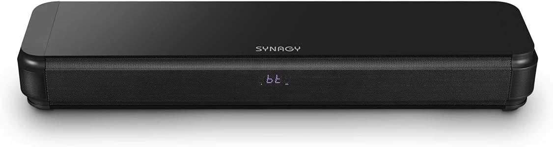 2.1ch Sound Bar with Built-in Subwoofer, Bluetooth, HDMI ARC, Optical, Aux-in, USB, 3 EQ Presets, Adjustable Bass D634050