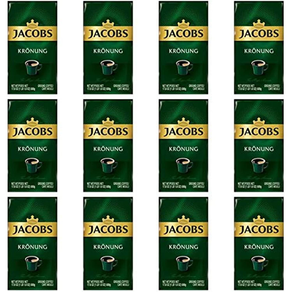 1 Case (12x 500 g) Ground Coffee A21589