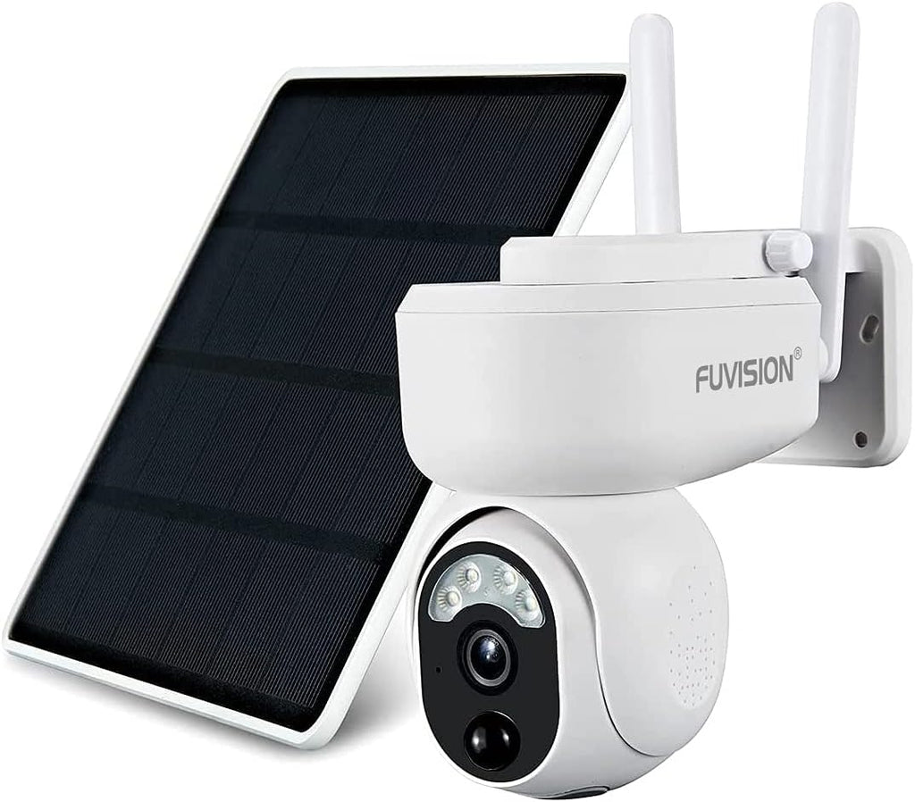 Wireless WiFi PTZ Solar Security Camera with Color Night Vision Z85125