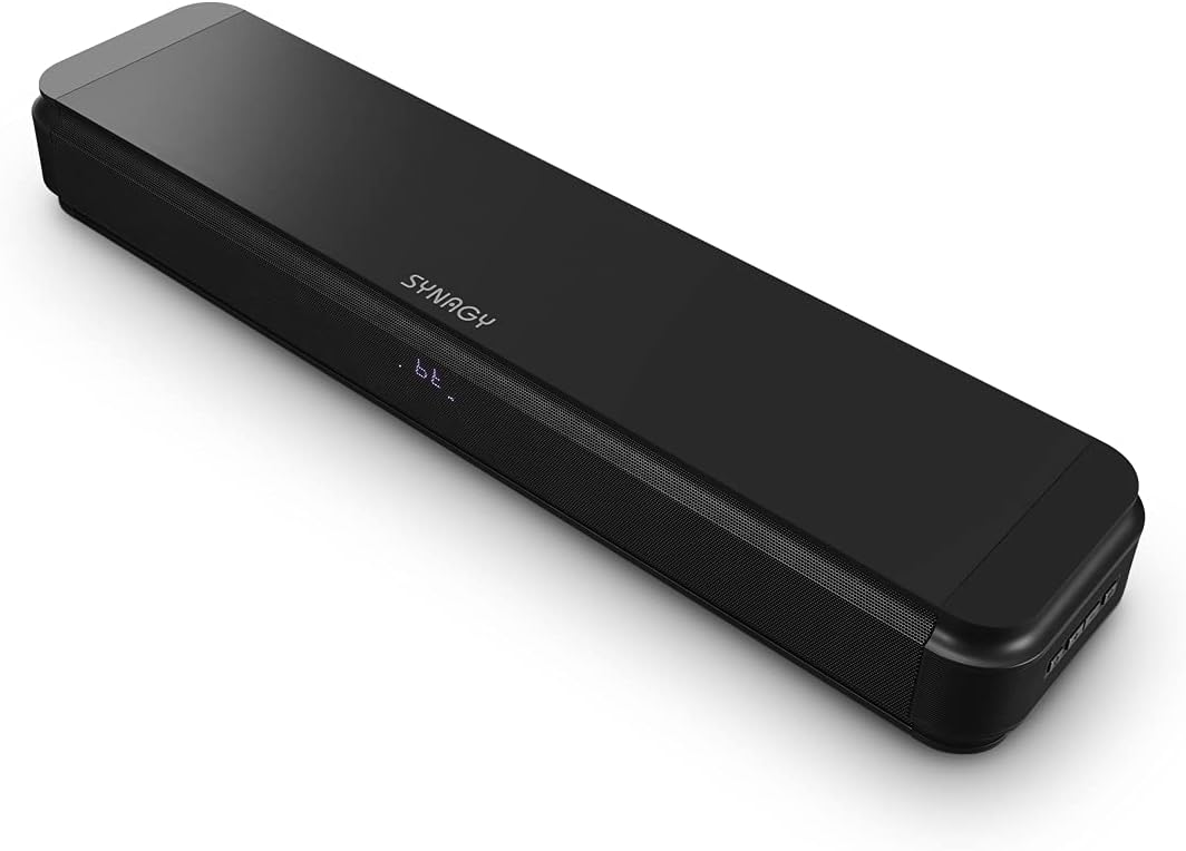2.1ch Sound Bar with Built-in Subwoofer, Bluetooth, HDMI ARC, Optical, Aux-in, USB, 3 EQ Presets, Adjustable Bass D634050