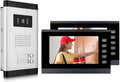 7 Inches Wired Video Door Intercom System with IR Night Vision Camera W172304