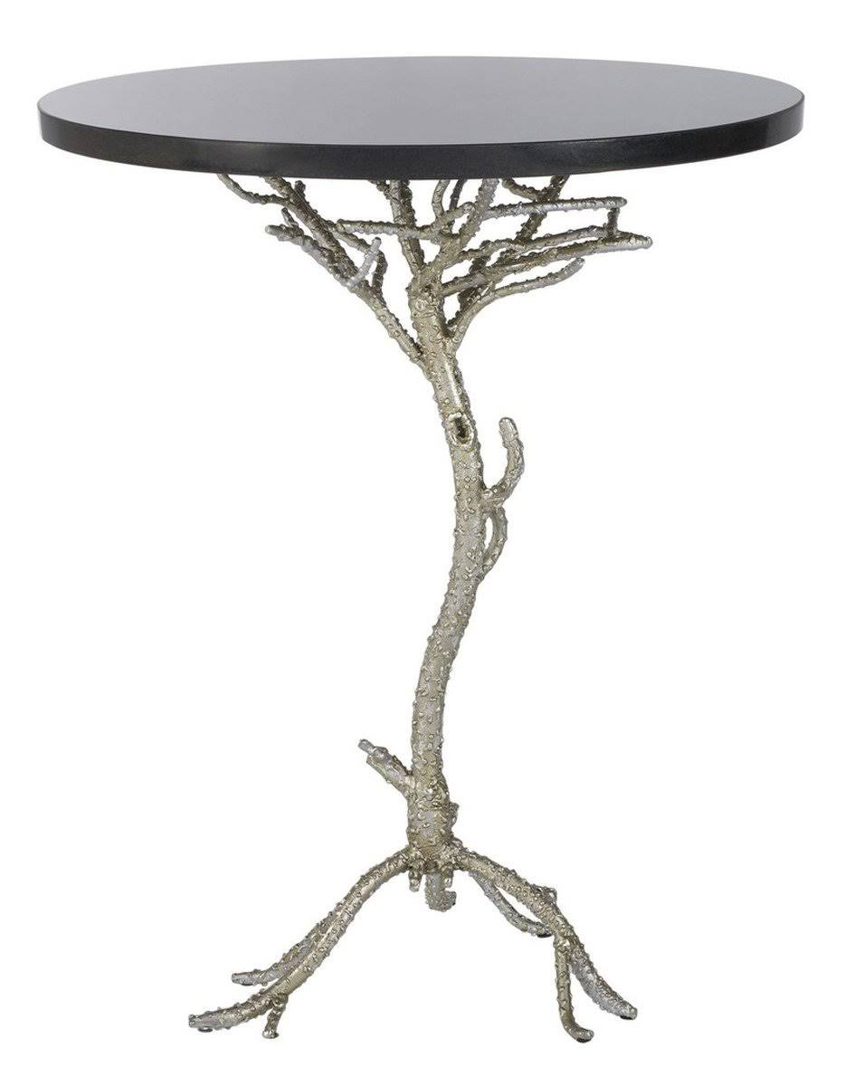 Gold White Accent Table M2148