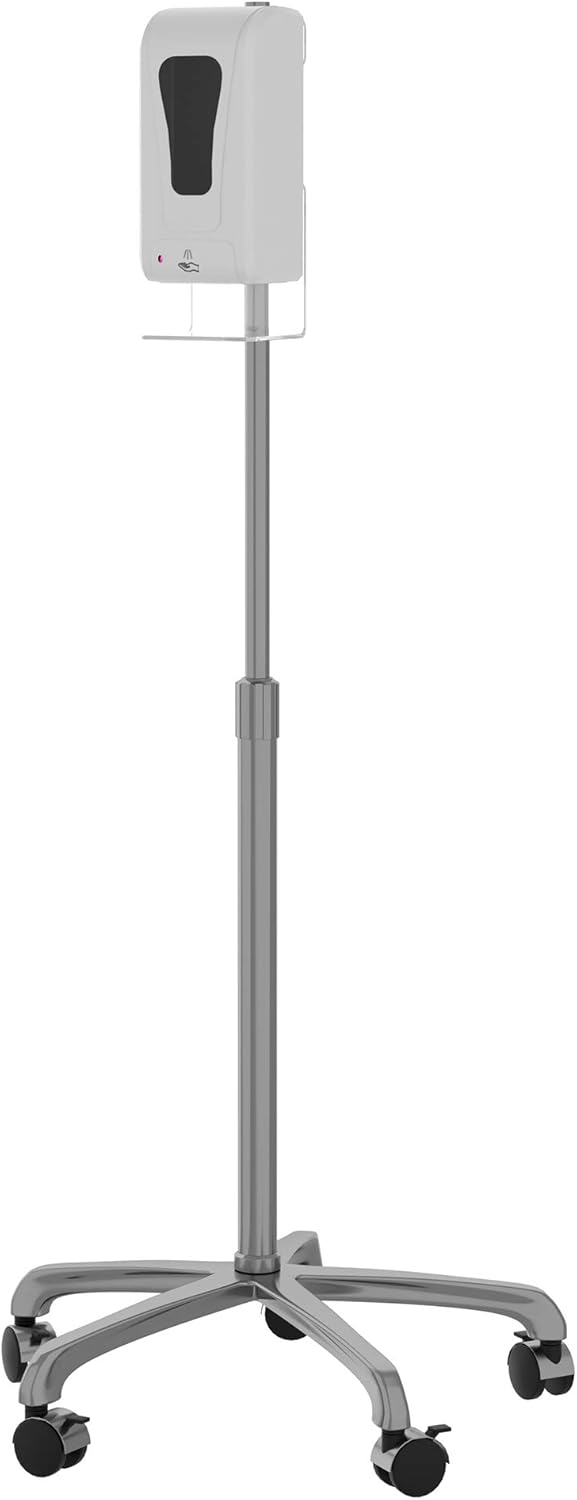 Heavy-Duty Acrylic Hand Sanitizing Station with Contactless Dispenser N943