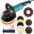 12 Amp 6-inch/7-inch Variable Speed Car Polisher, Pack of 2 V753