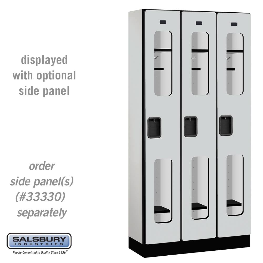 Gray Wood Locker Q444959