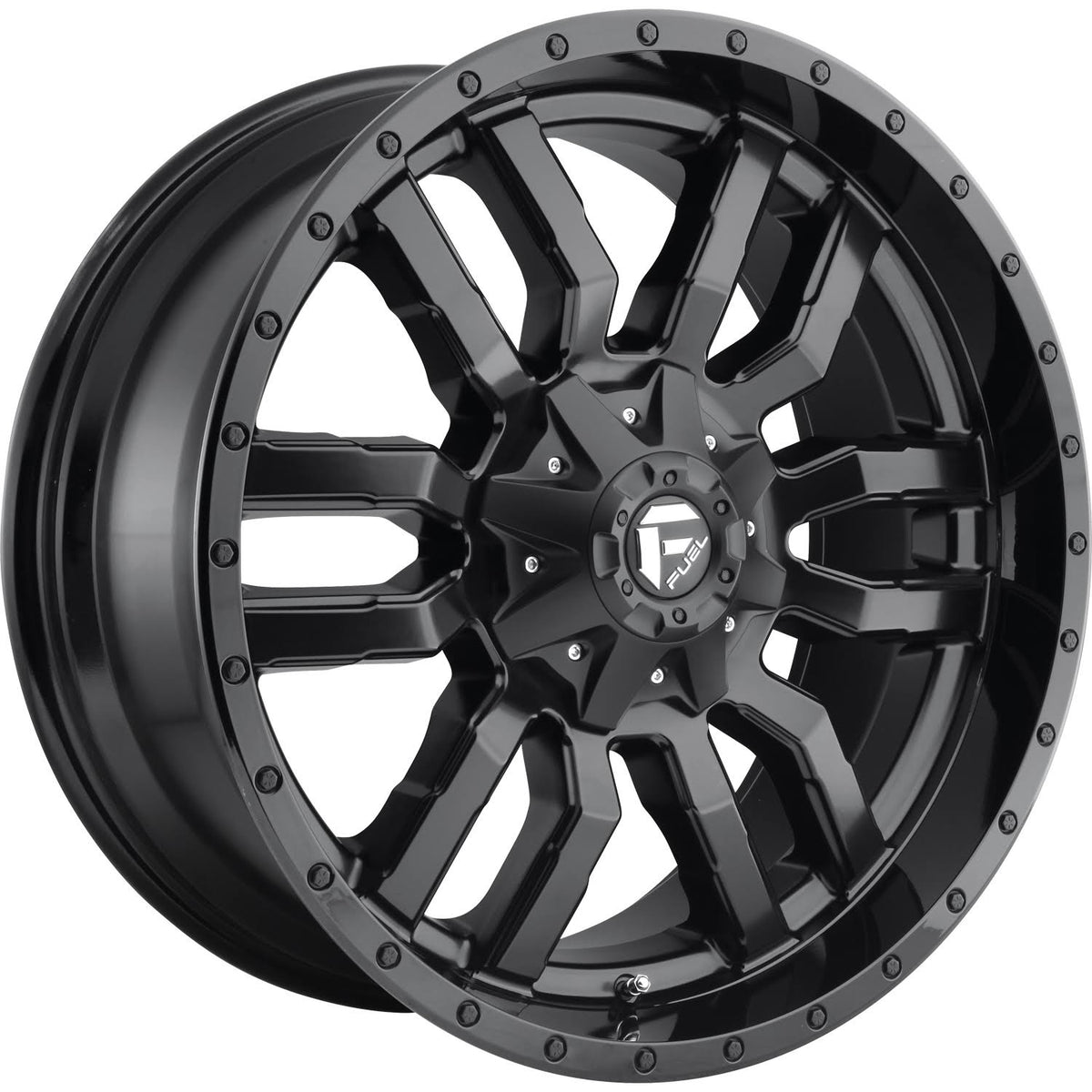 22x10 Matte Gloss Black 6x135 10 Offset Wheel L799