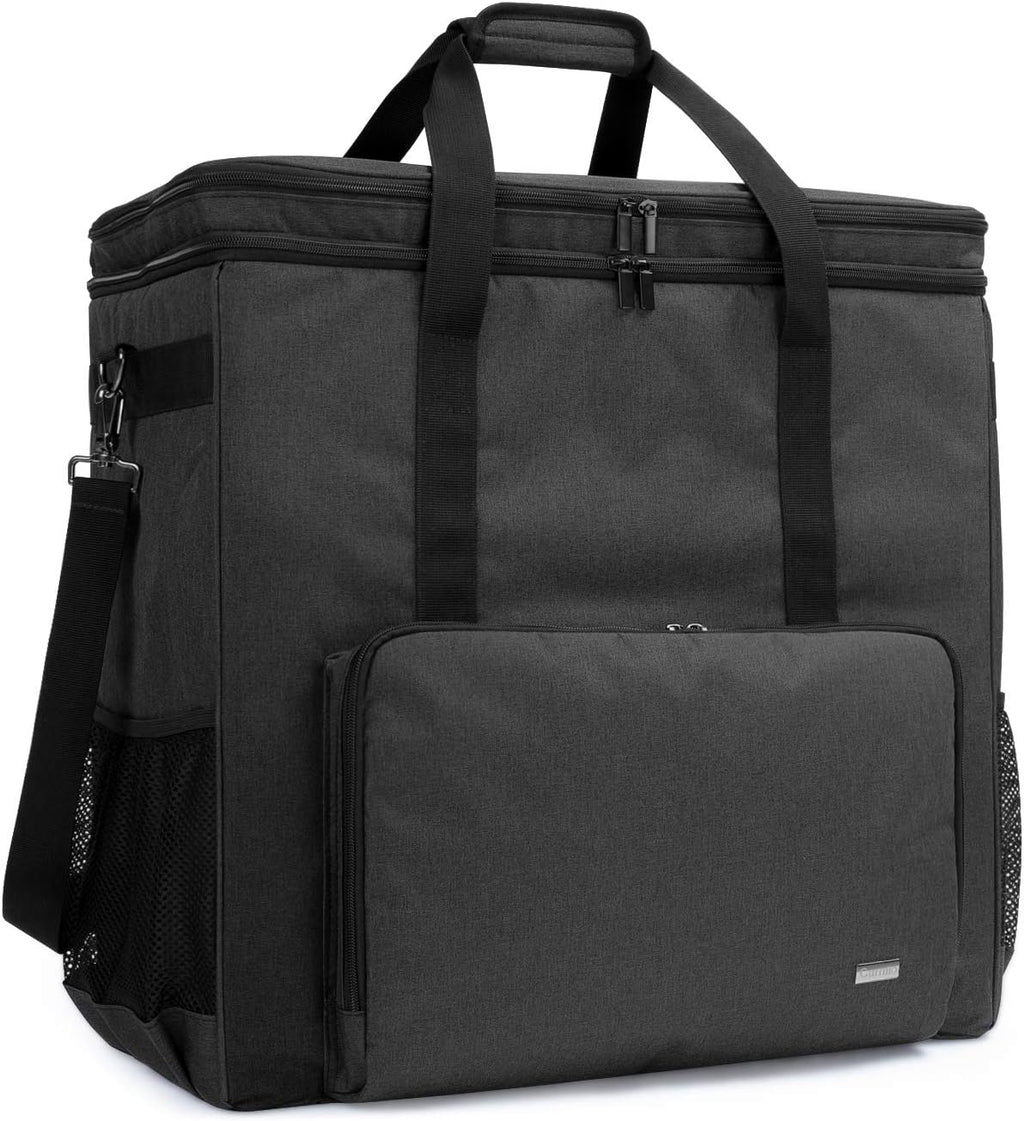Grey Double-Layer Carrying Case for Computer Tower S65079