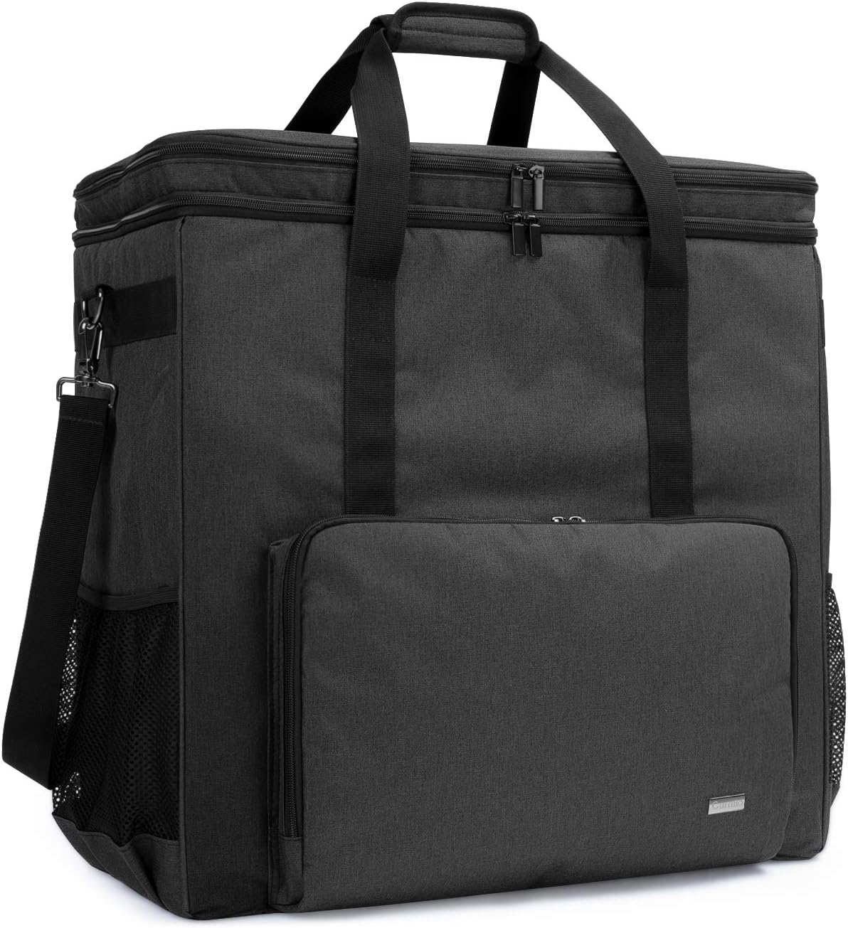 Grey Double-Layer Carrying Case for Computer Tower S65079