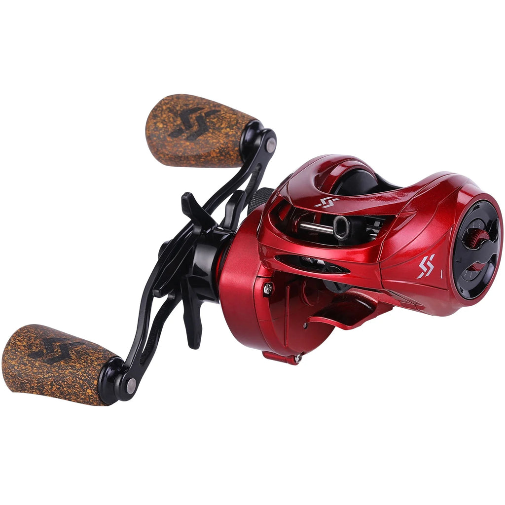 Baitcasting Fishing Reel with 18lb Drag 9+1 Shielded Ball Bearings B9408
