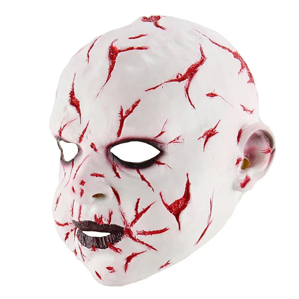 Scary Creepy Halloween Face Masquerade Horror Ghost Doll E5861