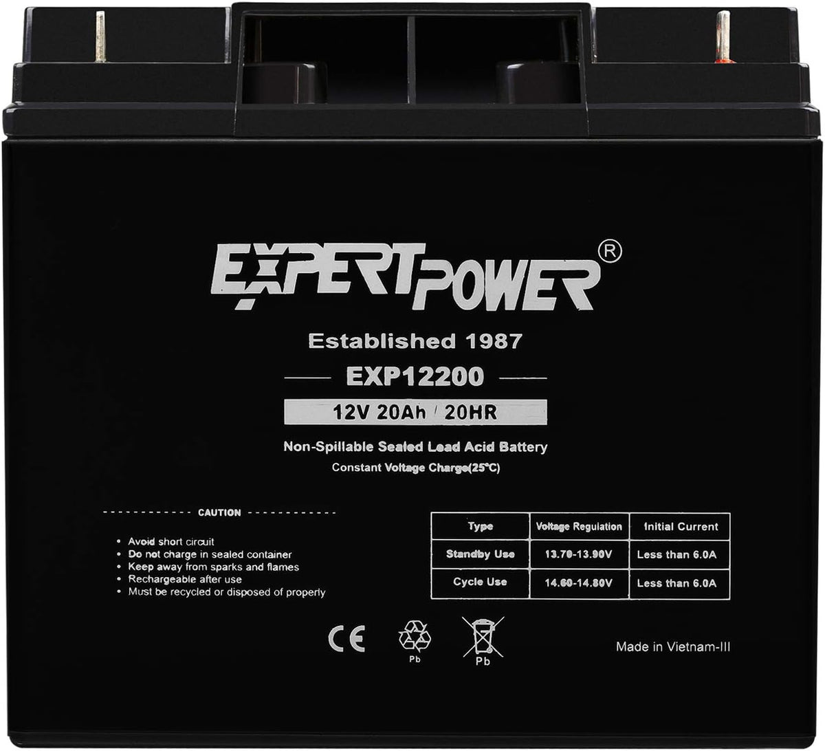 (4 Pack) 12 Volt 20 Ah Rechargeable Battery O661318