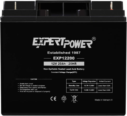 (4 Pack) 12 Volt 20 Ah Rechargeable Battery O661318