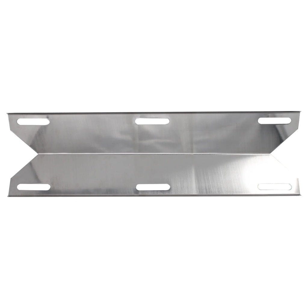 2-Pack Stainless Steel BBQ Gas Grill Tube Burner & Heat Shield Plate Replacement Parts X579829