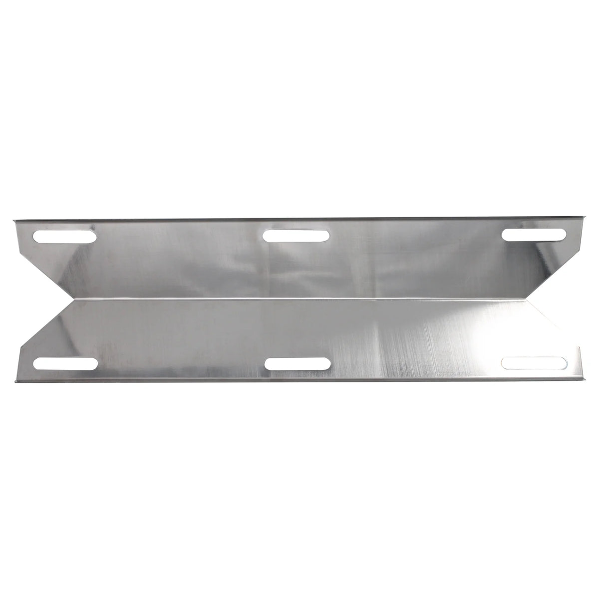 2-Pack Stainless Steel BBQ Gas Grill Tube Burner & Heat Shield Plate Replacement Parts X579829