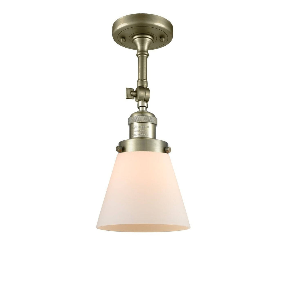Nickel Semi Flush Mount Light C572455