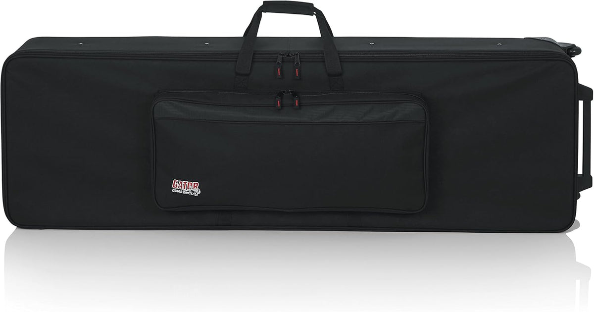 Lightweight Rolling Keyboard Case for 88 Note Keyboards and Electric Pianos J74674
