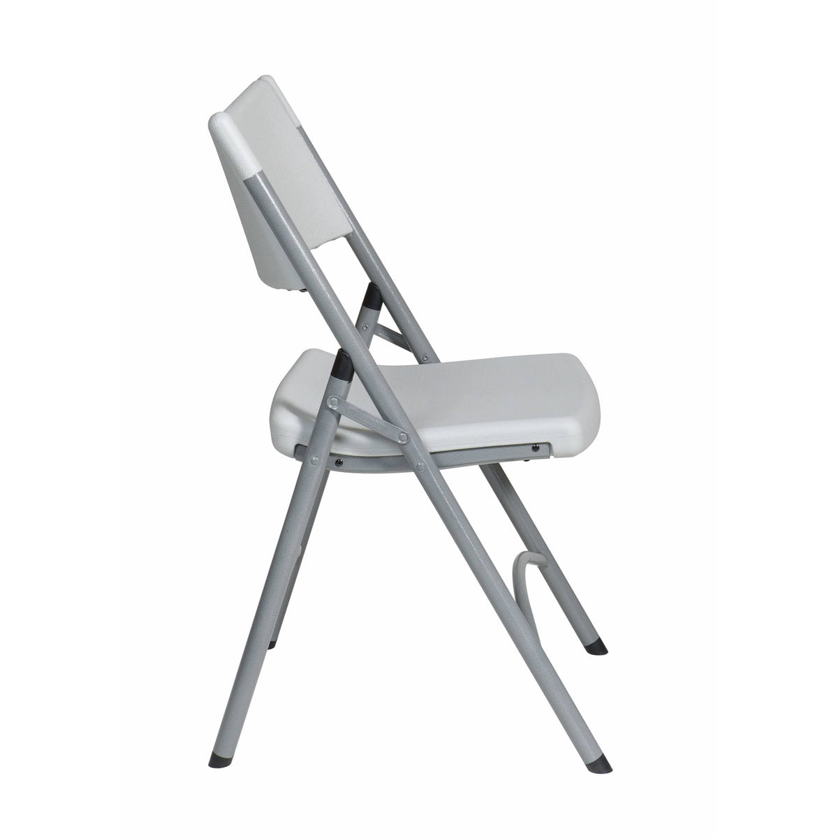 White Folding Resin Chair - 4 count R6732