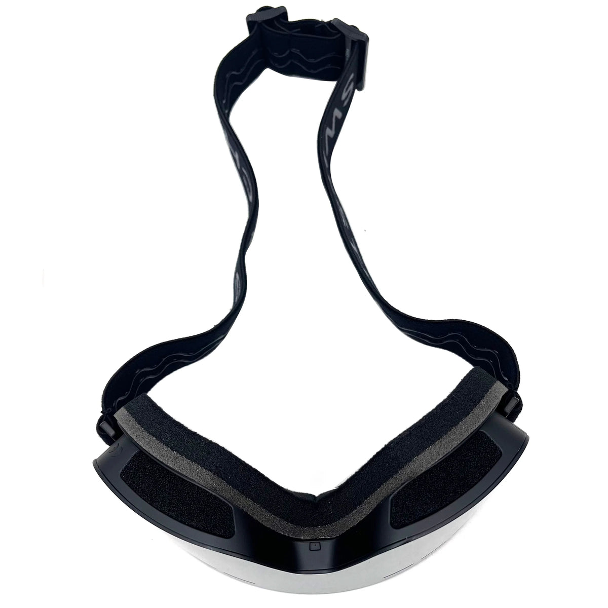 Rimless Ski Goggle Black Strap C7768