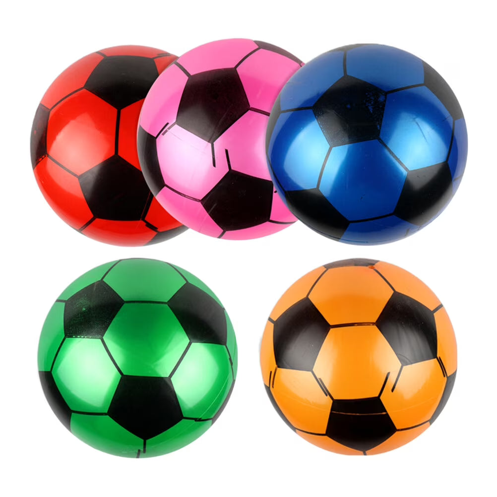 5PCS Inflatable Rubber Football Toys T596