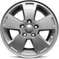 16 inch 5 Lug Silver Aluminum Wheel Rim X71948
