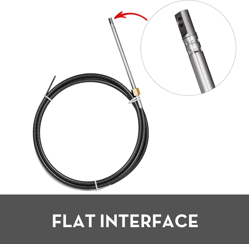 3/4'' Tapered Shaft 13 Feet Outboard Steering Cable O31447
