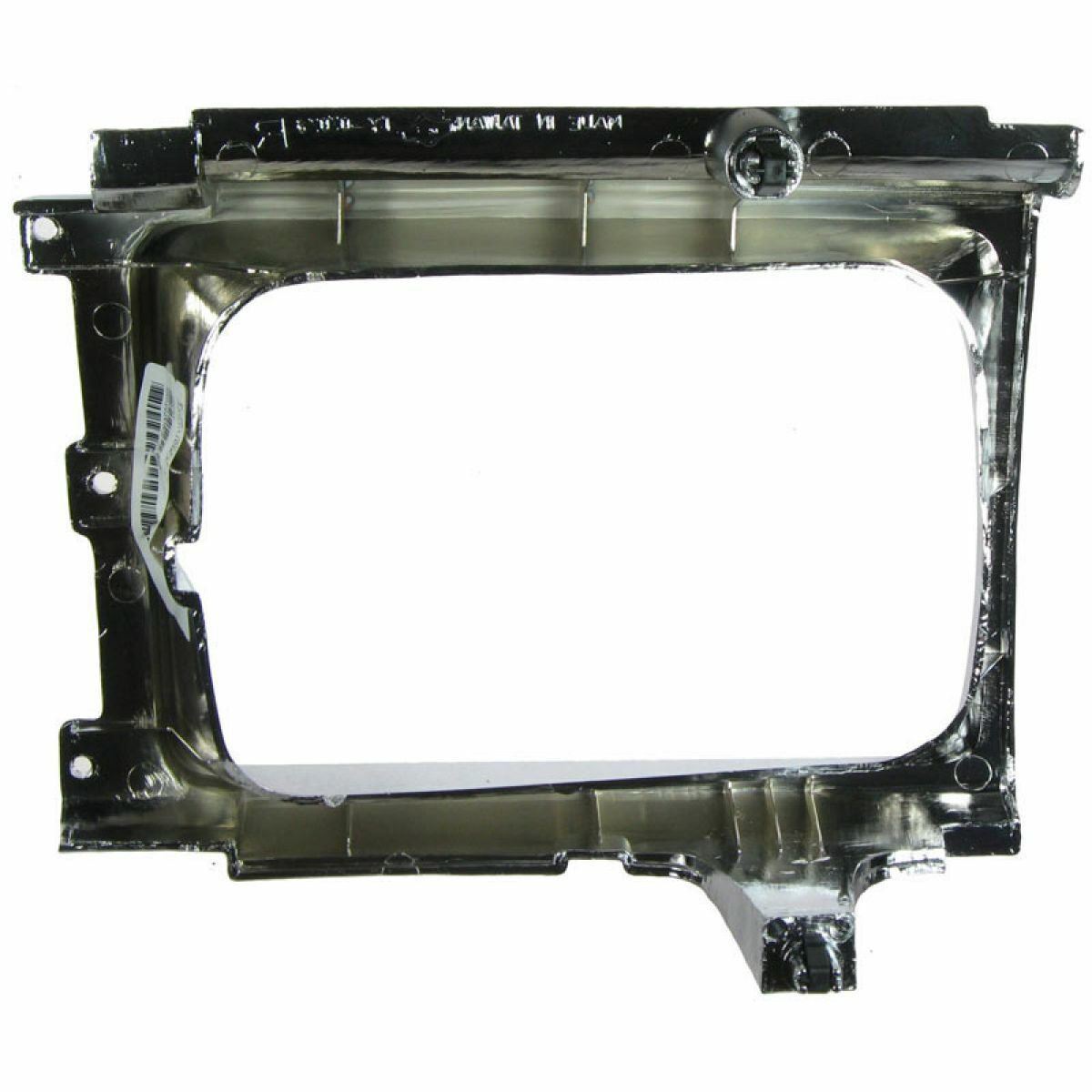 Chrome Black Headlight Bezel Left Driver Side O739