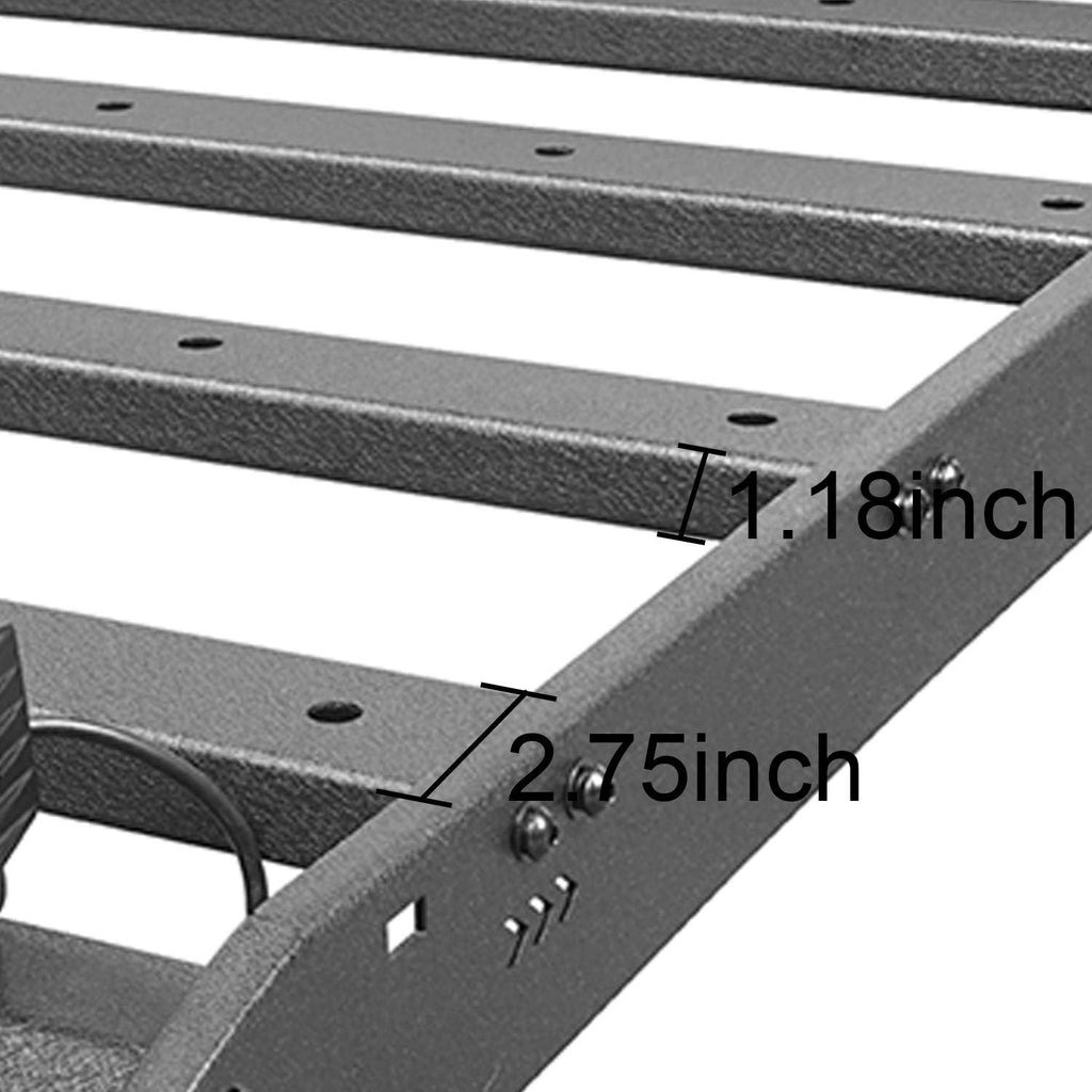 Steel Roof Rack Cargo Carrier for Toyota Tacoma Double Cab Truck E88628