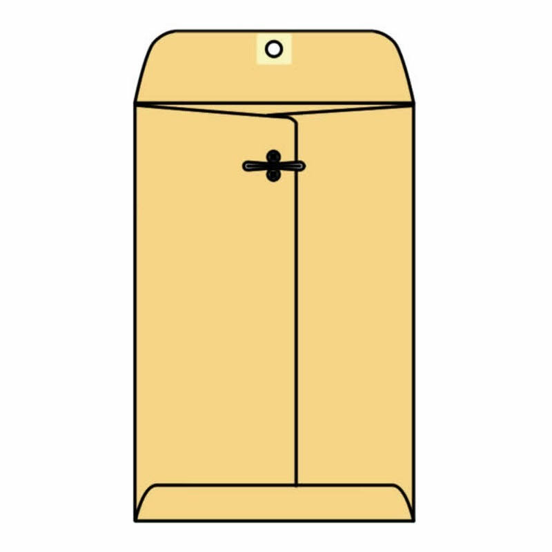 Open End Clasp Catalog Envelopes, 10x22 x 15x22, 32# Golden Kraft, Box of 100 V54649