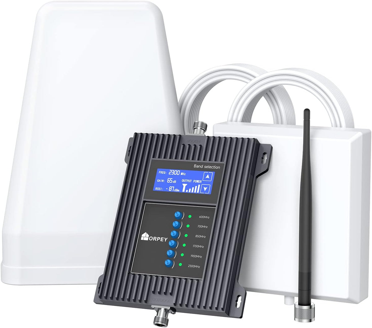 Cell Phone Signal Booster with 2 Indoor Antenna B634