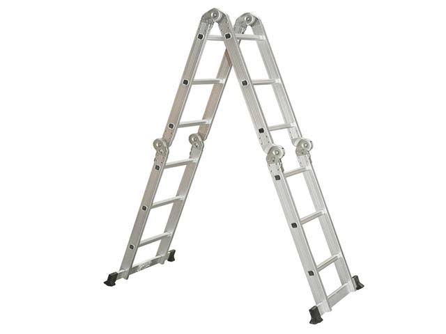 12.5 ft Aluminum Folding Scaffold Ladder R5008