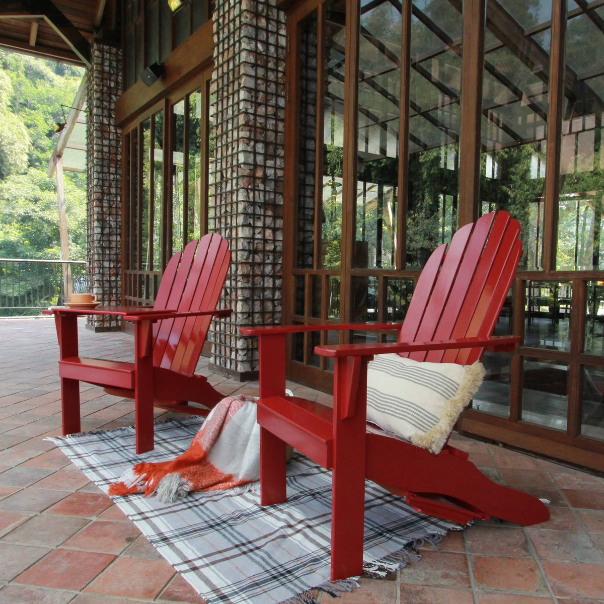 White Adirondack Chair J1874