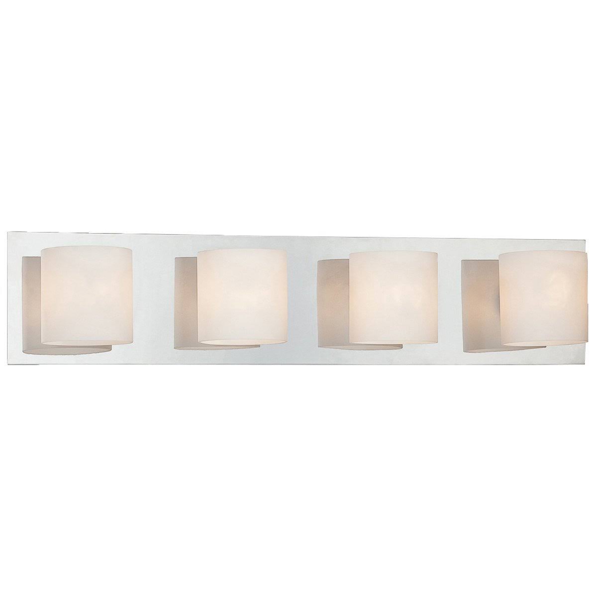 4-Light Bathbar, Satin Nickel A3773