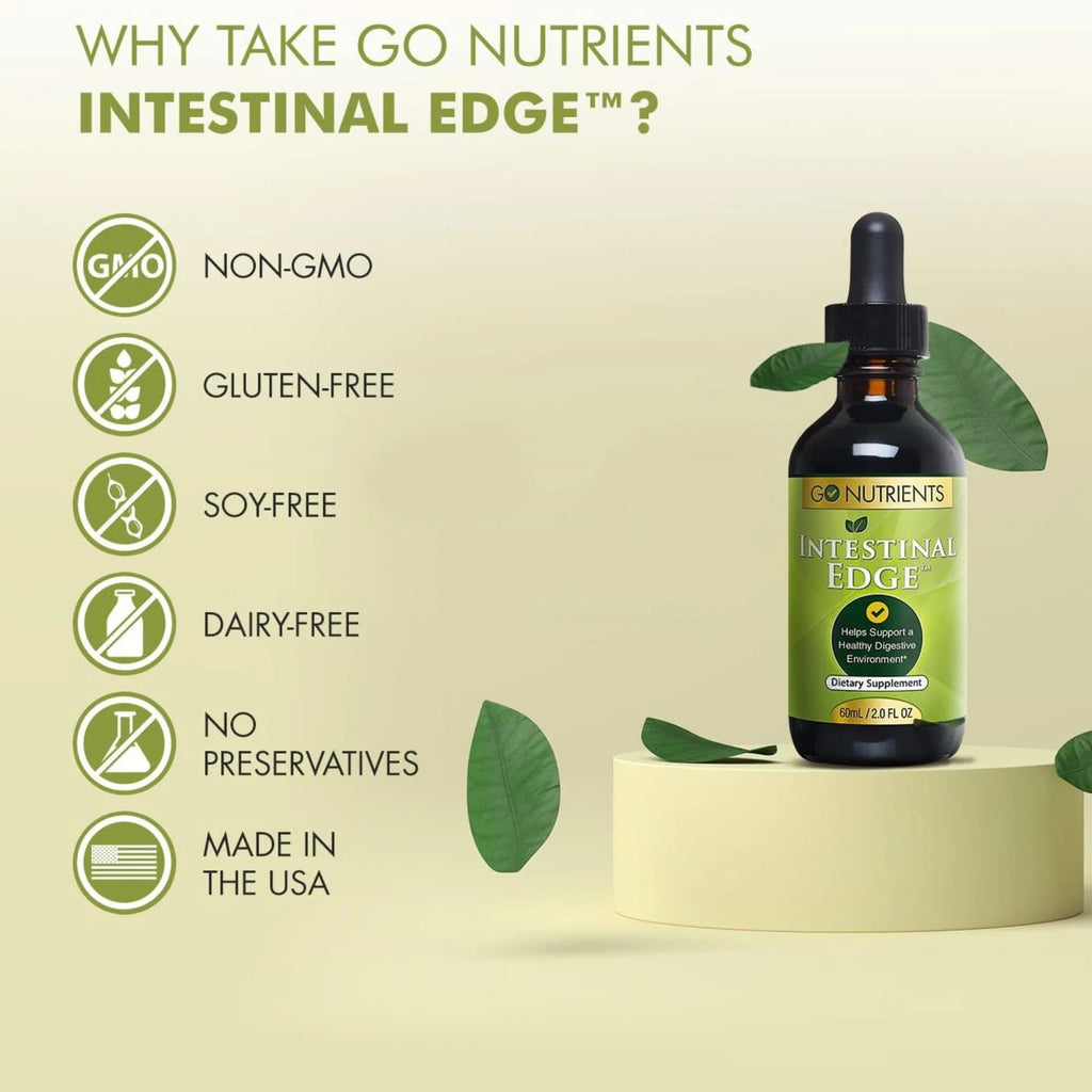 Digestive Support Liquid Drops Supplement with Black Walnut - 2 oz F927474