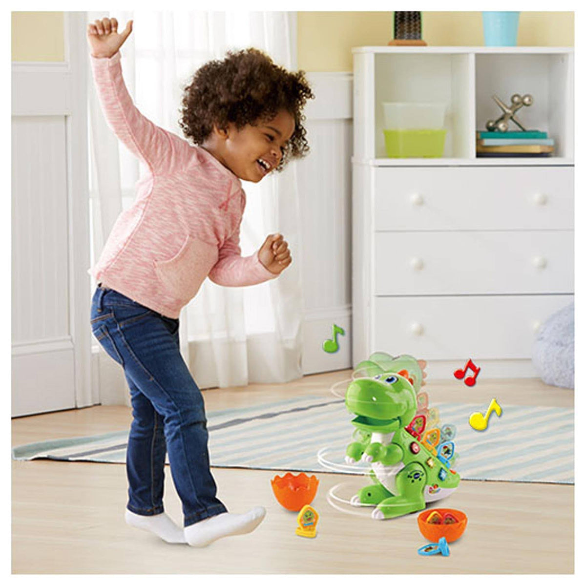 Green Learn & Dance Dino V7491