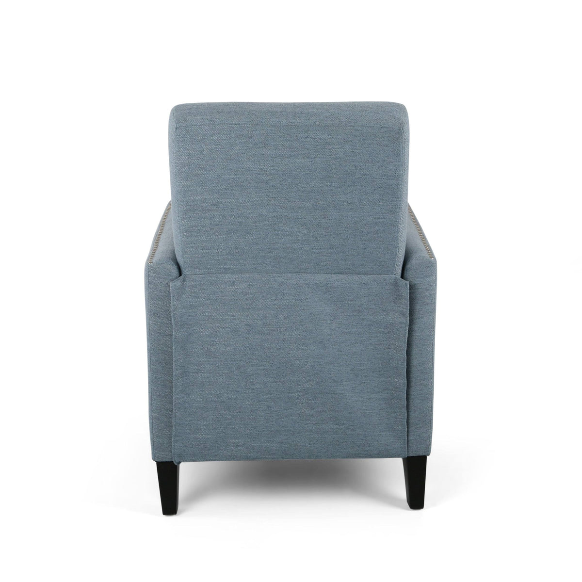 Light Blush Fabric Push Back Recliner N2934