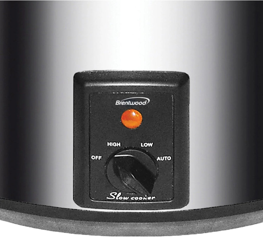 8 Quart Stainless Steel Slow Cooker I8286