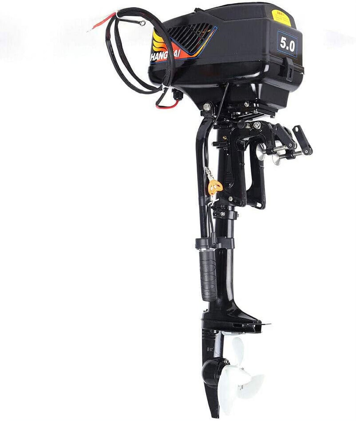48V Electric Outboard Motor 5.0HP Trolling Engine Short Shaft B512140