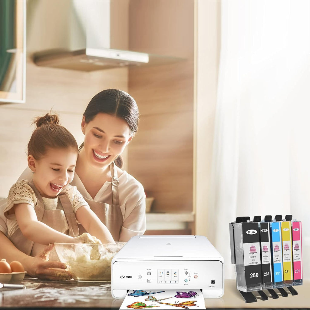 C A K E Printer Ink Cartridges, 5 Pack Y2731