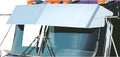 Stainless Steel 13” Drop Visor for Kenworth W900L Style Cab Y9326