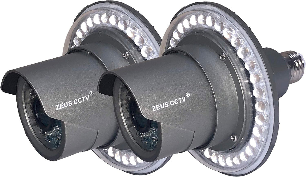 2 Pack 16GB 1080p E26 LED Floodlight Camera X888