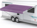 Waterproof Vinyl RV Awning Fabric Replacement Shade Screen - 15' P4620